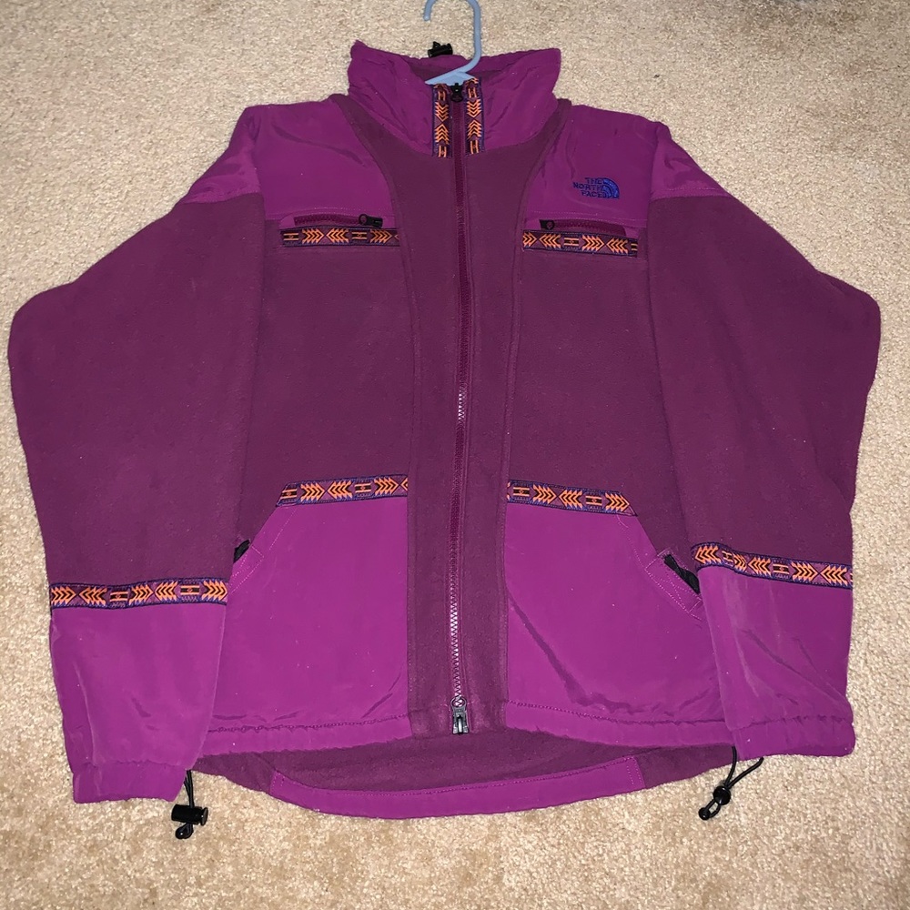 Northface tribal zip up